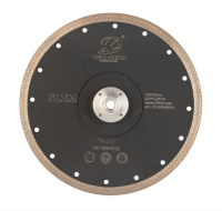 Диск алмазный отрезной турбо с фланцем SLIM 230*M14*2,0 мм гранит сухой рез TECH-NICK